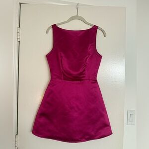 Reformation Hot Pink Dress